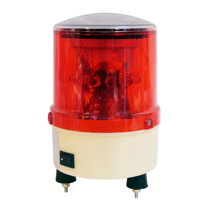 [T8862] SOLAR LED KIRMIZI İKAZ LAMBA MS 150 SOLAR