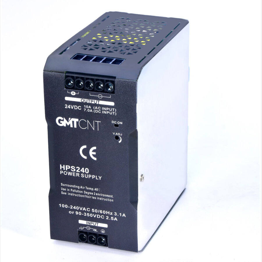 [HPS480] GMT HPS480 24VDC/20A RAY TİPİ GÜÇ KAYNAĞI