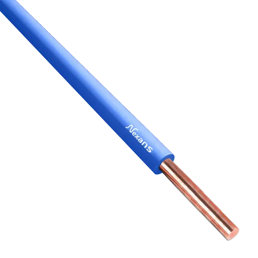NEXANS 10522971 1*6 mm2 H07Z1-U NYA HALOJEN FREE KABLO MAVİ