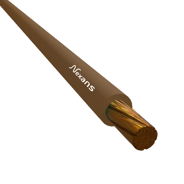 NEXANS 10522897 1*2.5 mm² NYAF KABLO KAHVERENGİ 100 METRE