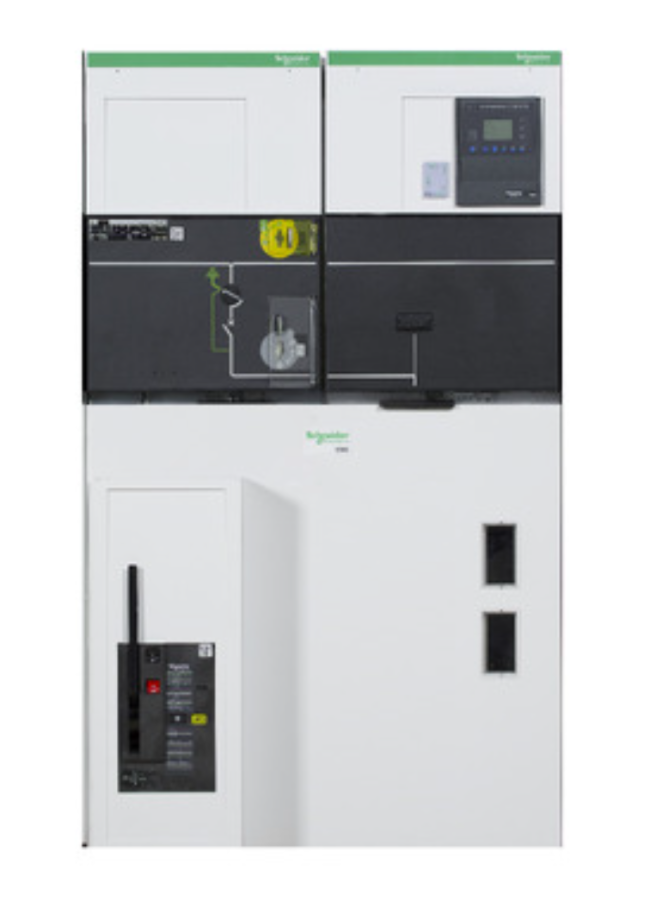 [SM62DMHTS3X100A000] SCHNEIDER SM62DMHTS3X100A000 36kV 630A 16kA P1 HAT A/K24VDC M220VAC 100/5A