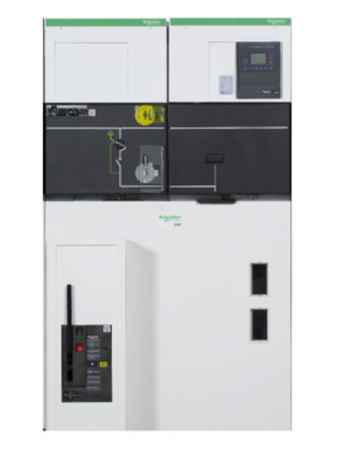 [SM62DMHTS3X200A000] SCHNEIDER SM62DMHTS3X200A000 36kV 630A 16kA P1 HAT A/K24VDC M220VAC 200/5A