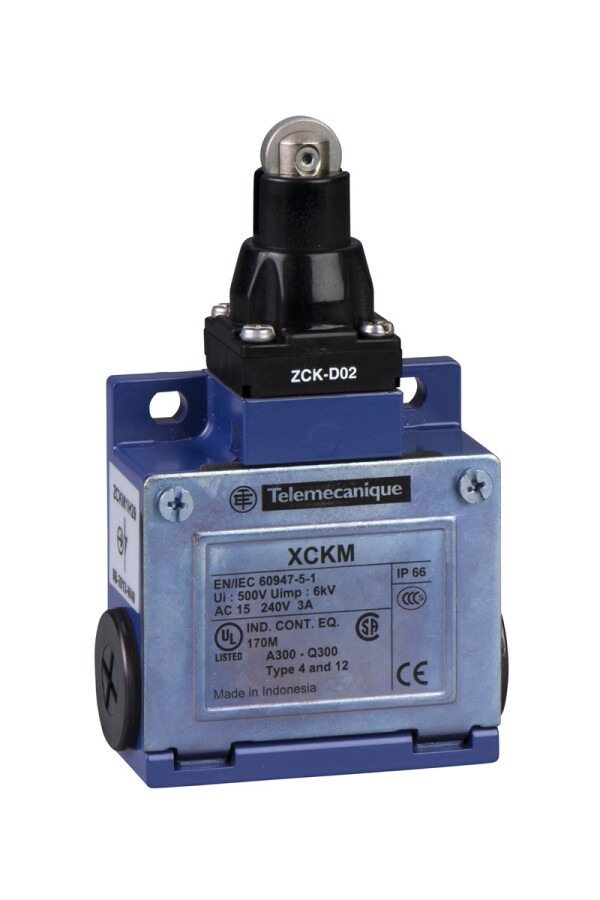 [XCKM102] TELEMECANIQUE XCKM102 1NC+1NO ÇELİK MAKARALI PİMLİ LİMİT SWİTCH