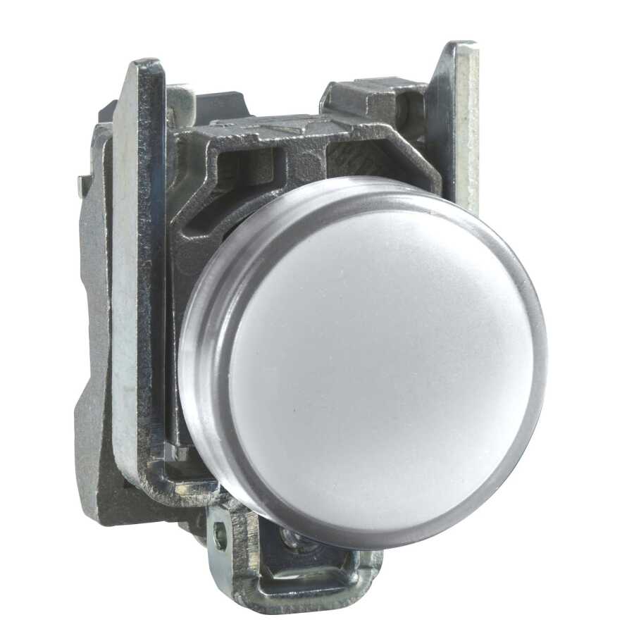 [XB4BVB1] XB4BVB1 BEYAZ 24 V AC/DC 22mm METAL SİNYAL LAMBA