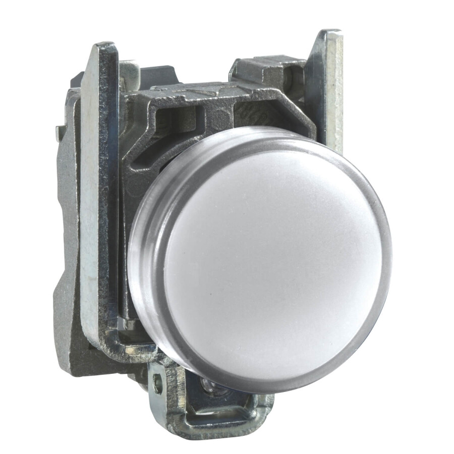 [XB4BVM1] XB4BVM1 BEYAZ 230 V AC 22mm METAL SİNYAL LAMBA