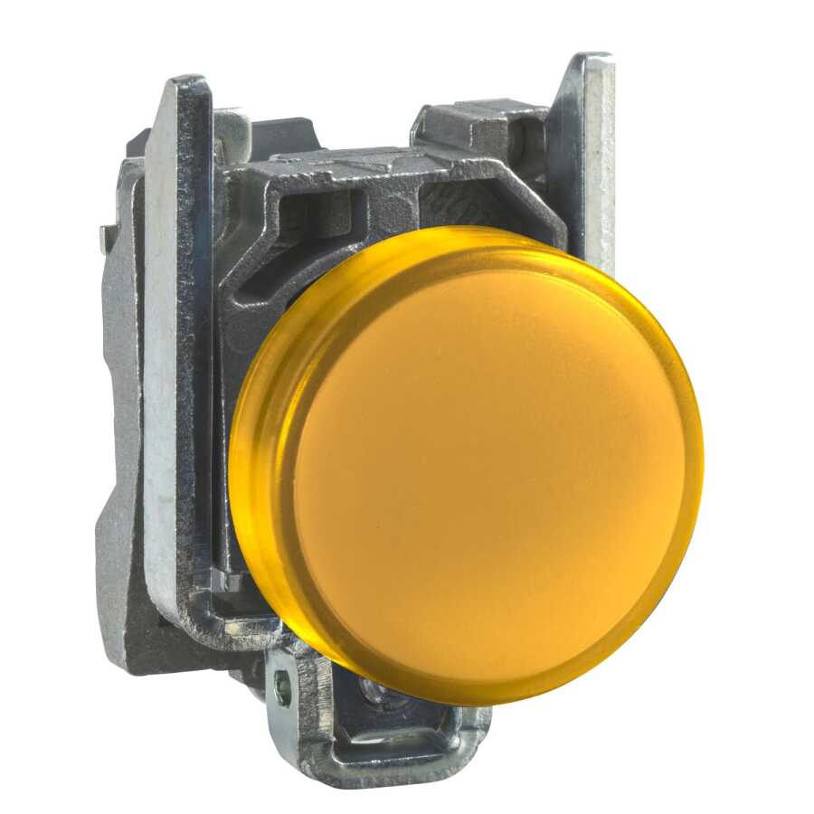 [XB4BVM5] SCHNEIDER XB4BVM5 SARI 230 VAC 22mm LEDLİ SİNYAL LAMBASI