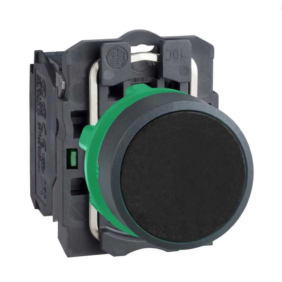 [XB5AA21] SCHNEIDER XB5AA21 22 MM SİYAH PLASTİK YAYLI BUTON
