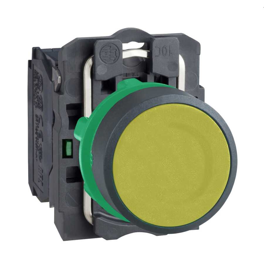 [XB5AA51] SCHNEIDER XB5AA51 22 MM SARI PLASTİK BUTON YAYLI DÖNÜŞ