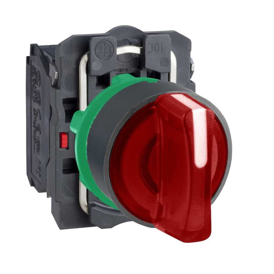 SCHNEIDER XB5AK134M5 XB5AK134M5 KIR. 22mm 230 VAC PLS.LED MANDAL BUTON
