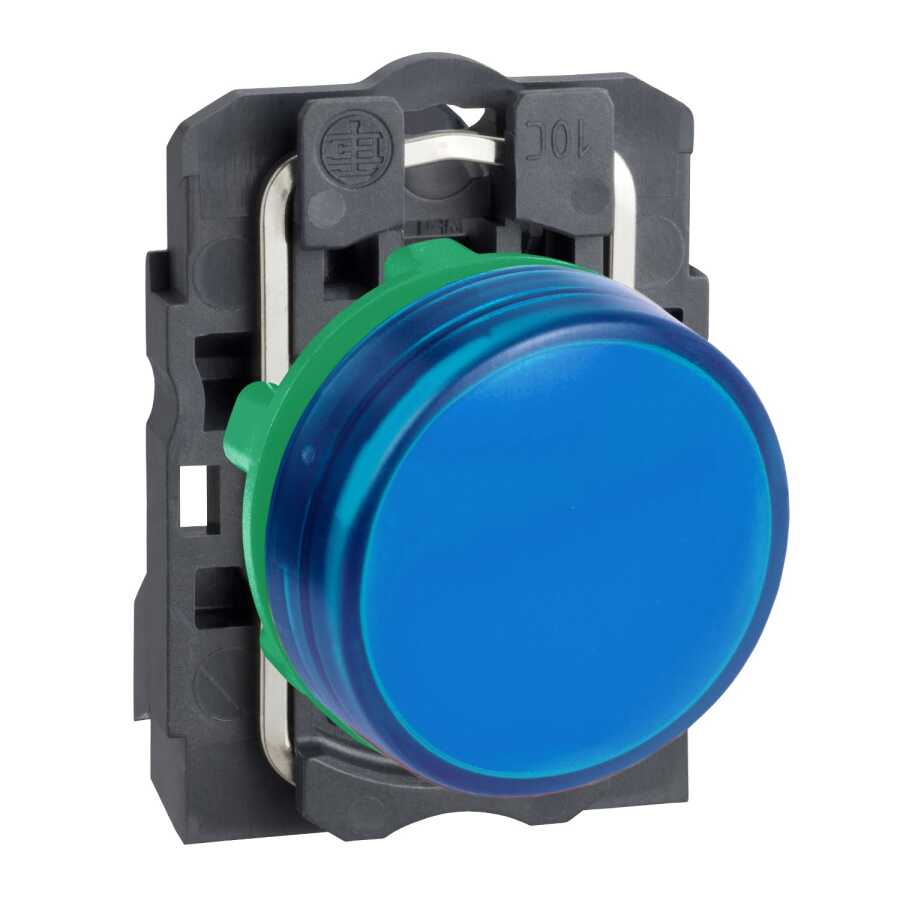 [XB5AVM6] SCHNEIDER XB5AVM6 XB5AVM6 MAVİ 220 V AC 22mm LED'Lİ SİNYAL LAMBA