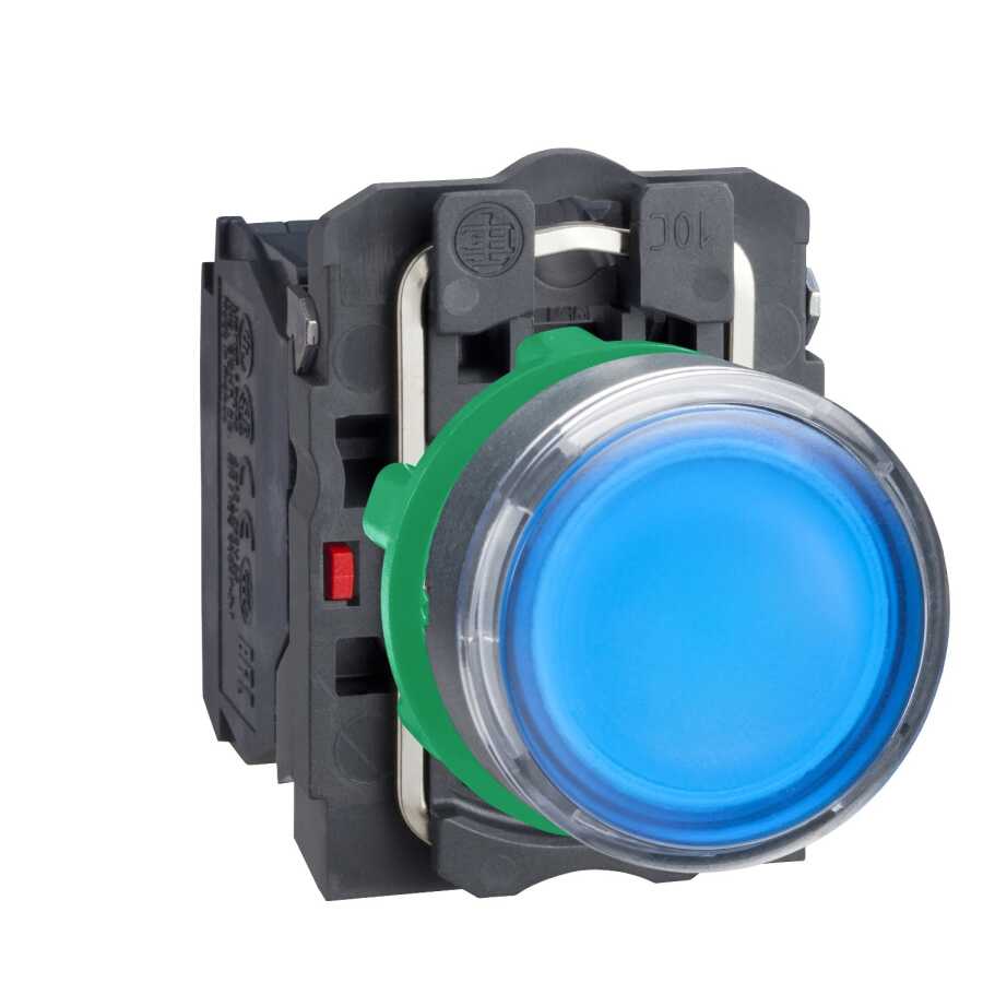 [XB5AW36M5] SCHNEIDER XB5AW36M5 XB5AW36M5 MAVİ 220 V AC 22 mm IŞIKLI YAYLI BUTON