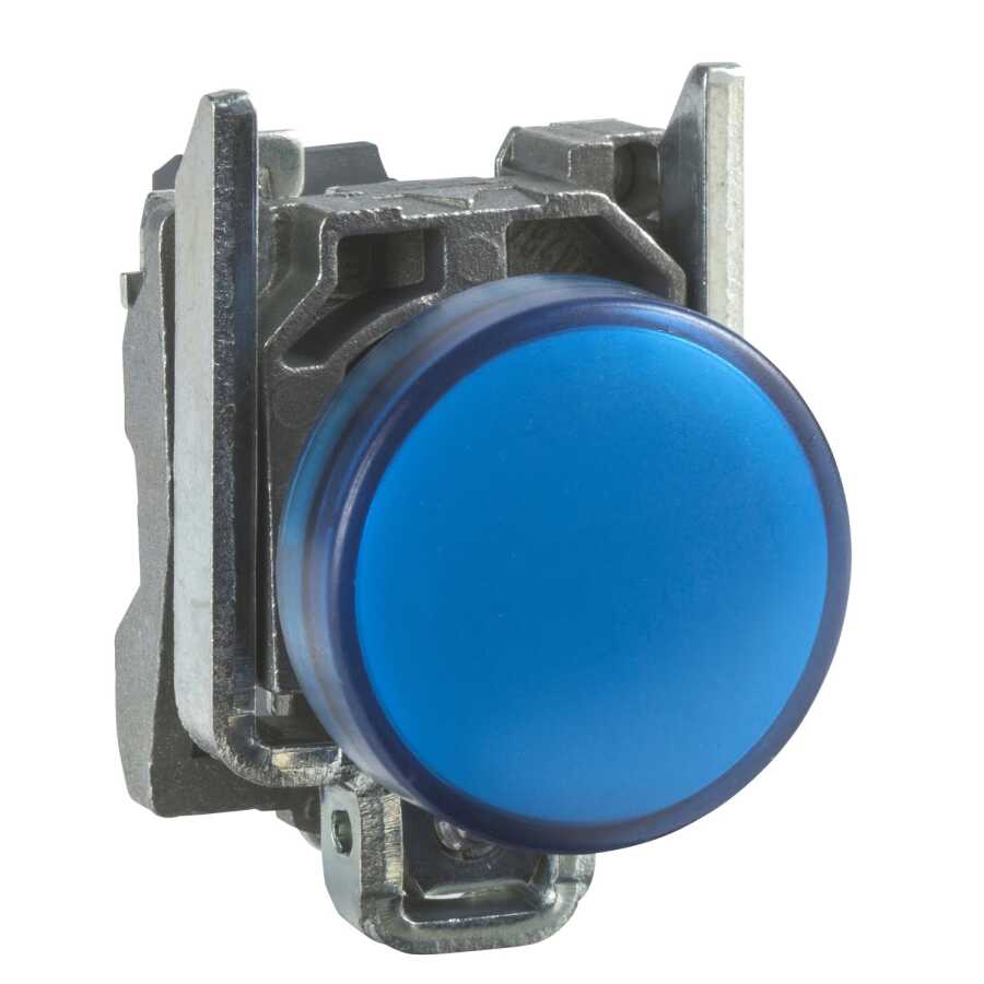 [XB4BVB6] XB4BVB6 MAVİ 24V AC/DC 22mm METAL SİNYAL LAMBA