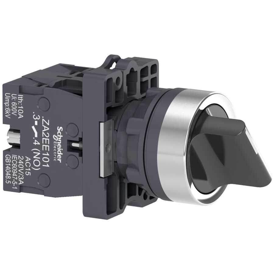 [XA2ED53] SCHNEIDER XA2ED53 1NA+1NA SİYAH MANDAL BUTON