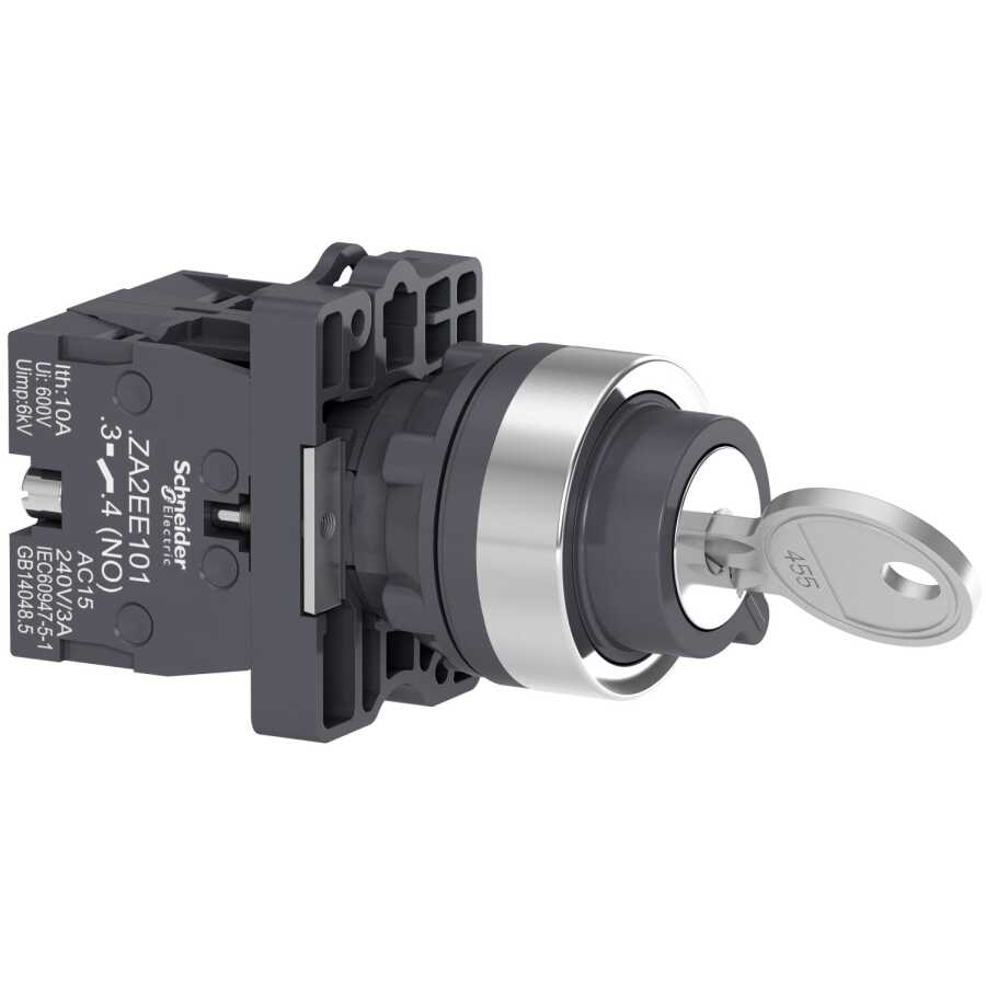 [XA2EG03] SCHNEIDER XA2EG03 XA2EG03 1NA+1NA KİLİTLİ BUTON