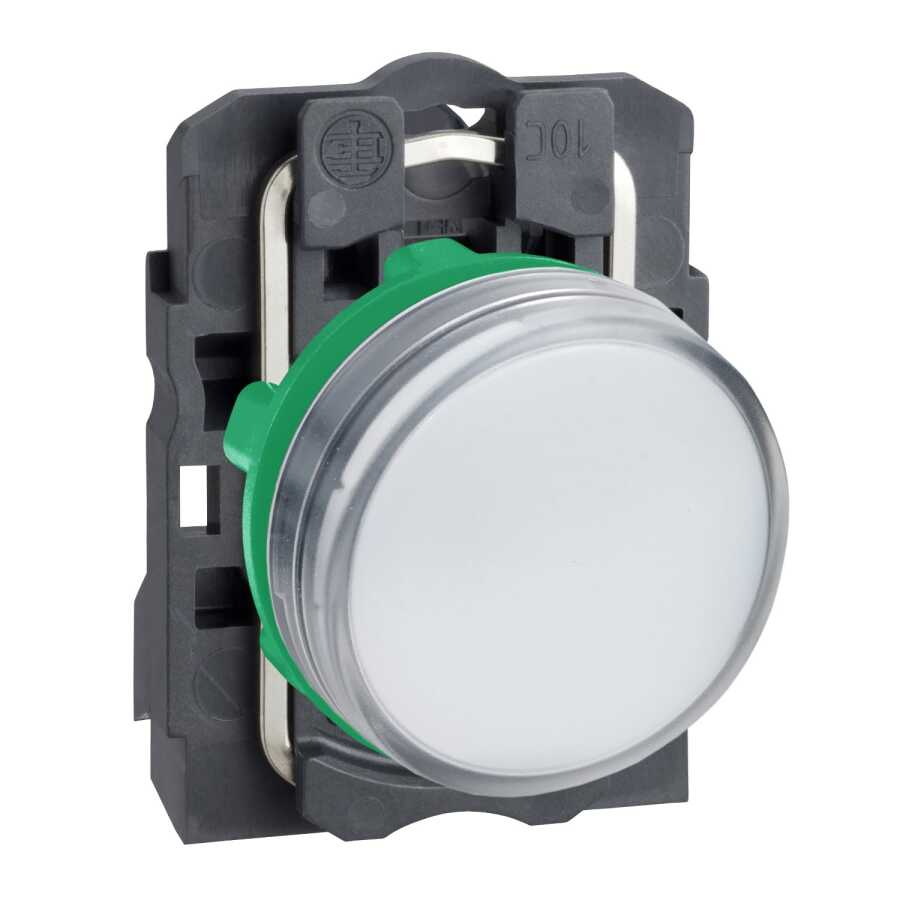SCHNEIDER XB5AVM1 XB5AVM1 BEYAZ 220 V AC 22mm LED'Lİ SİNYAL LAMBA