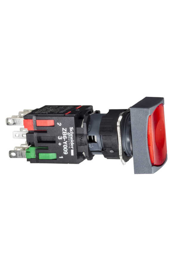 SCHNEIDER XB6DW4B2B XB6DW4B2B KIRMIZI 16mm PLASTİK BUTON
