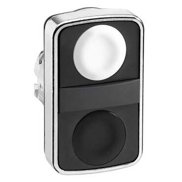 SCHNEIDER ZB4BA7120 ZB4BA7120 BUTON KAFASI SİYAH-BEYAZ