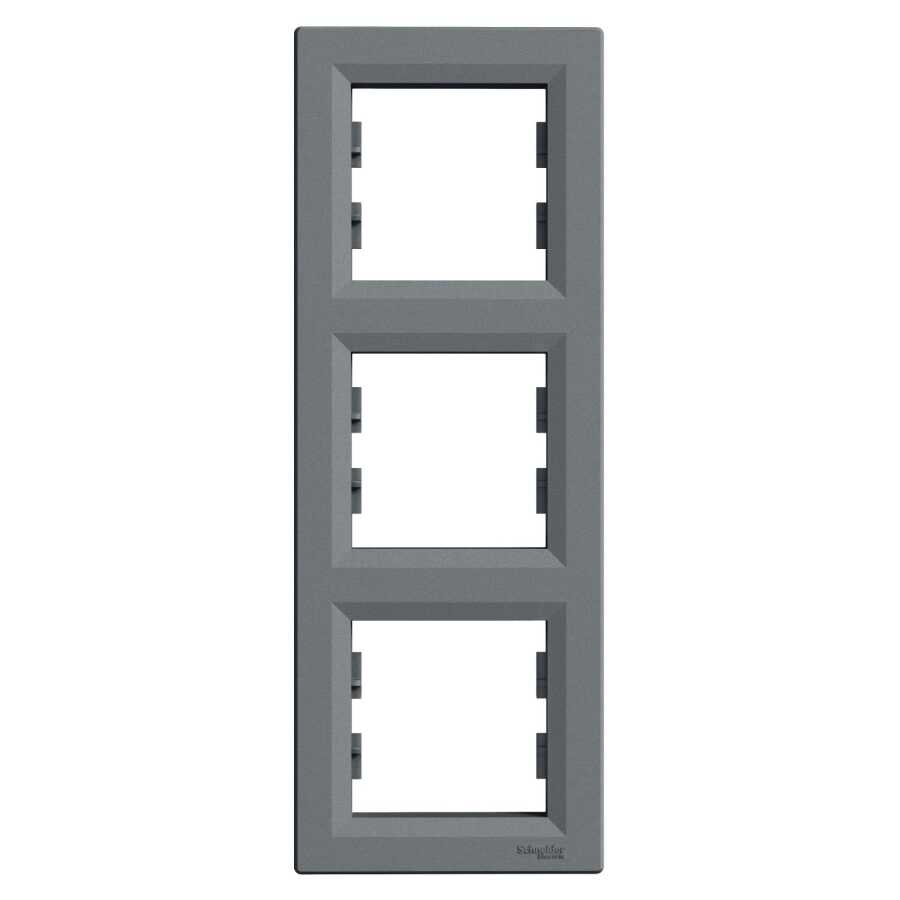 [EPH5810362] SCHNEIDER EPH5810362 ASFORA ÜÇLÜ ÇERÇEVE DİKEY ÇELİK