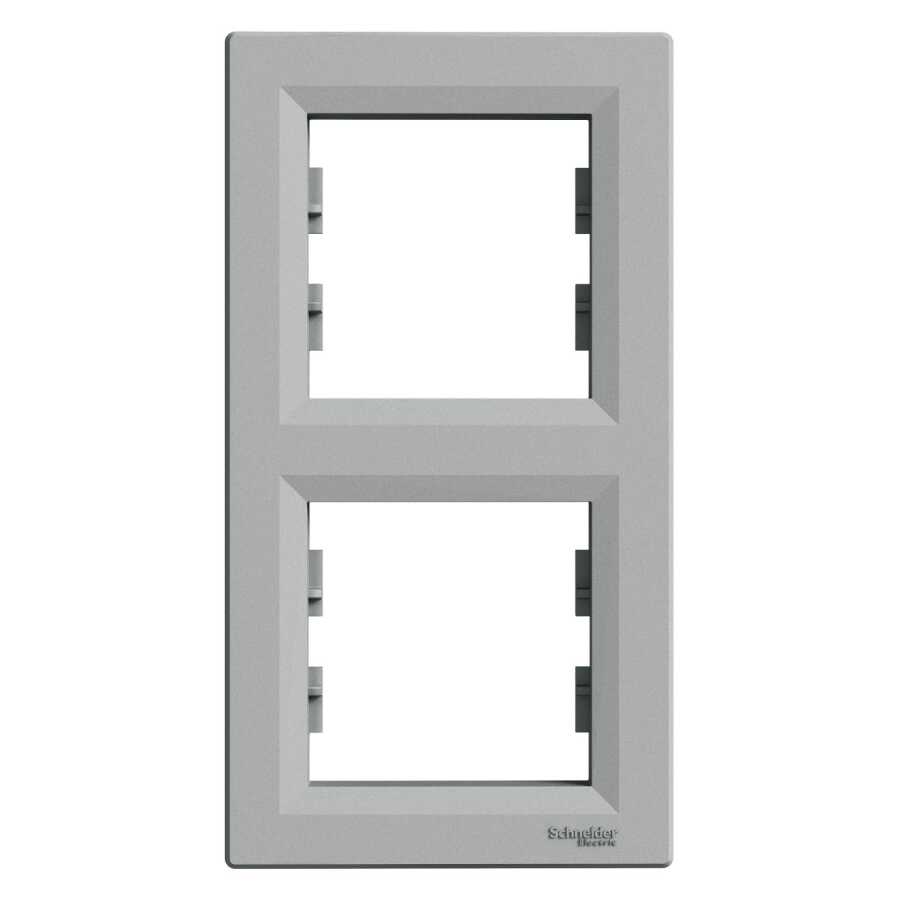 [EPH5810261] SCHNEIDER EPH5810261 ASFORA İKİLİ ÇERÇEVE DİKEY ALÜMİNYUM