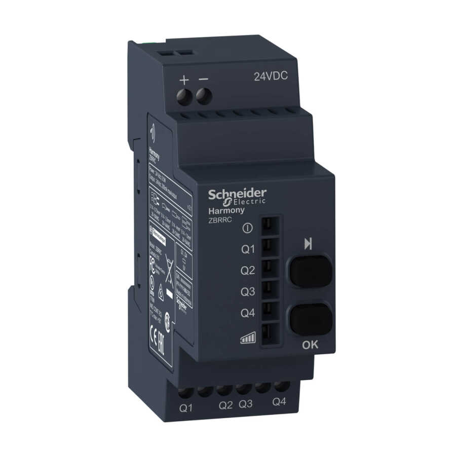 SCHNEIDER ZBRRC ZBRRC 24VDC 200 mA PROGRAMLANABİLİR ALICI