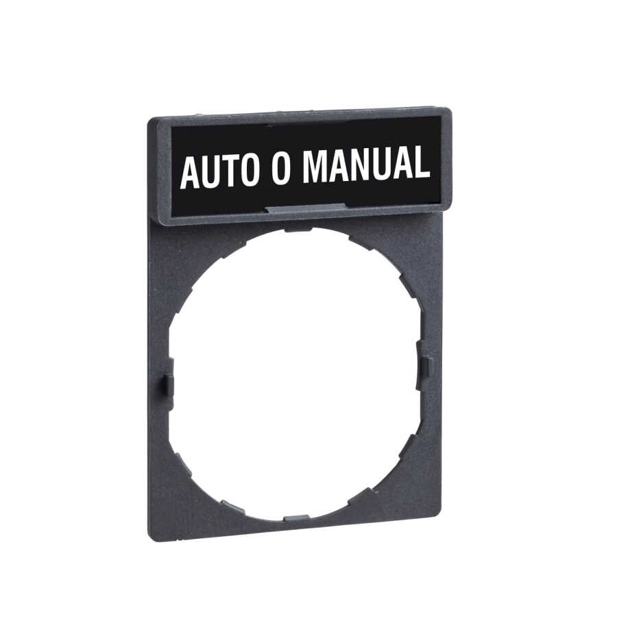 SCHNEIDER ZBY2485 ZBY2485 22 MM İŞARETLİ AUTO-O-MANUAL YAZILI ETİKET