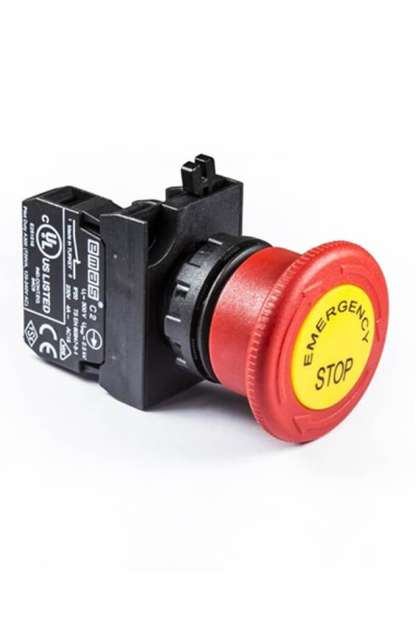 [CP200EE] EMAS CP200EE CP200E-E CP SERİSİ IP65 ETİKLETLİ ACİL STOP BUTON