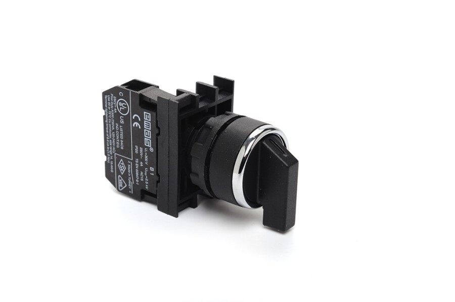 [B101S20] EMAS B101S20 B SERİSİ PLASTİK 2NO (0-I) 60° SEÇİCİ KALICI 22 MM BUTON