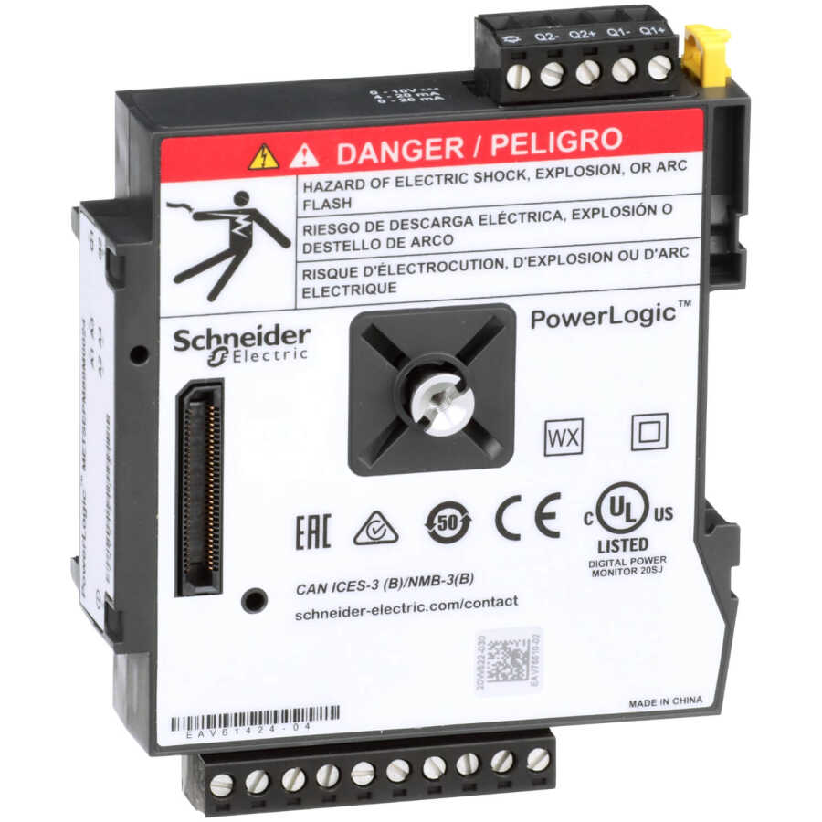 SCHNEIDER METSEPM89M0024 PowerLogic 4 GİRİŞ/2 ÇIKIŞ G/Ç MODÜLÜ