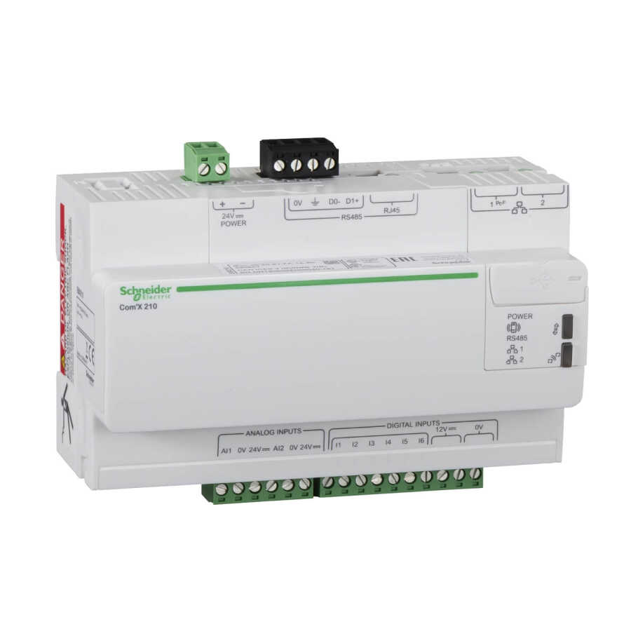 SCHNEIDER EBX210 EBX210 ComX 210-VERİ KAYDEDİCİ POWERLOGIC