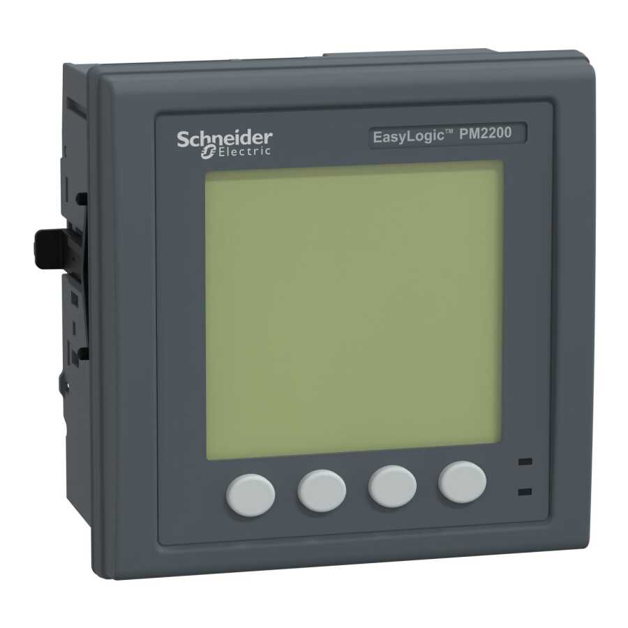 [METSEPM2210] SCHNEIDER METSEPM2210 EasyLogic PM2210 LCD EKRAN CLASS 1 ENERJİ KALİTE ANALİZÖRÜ