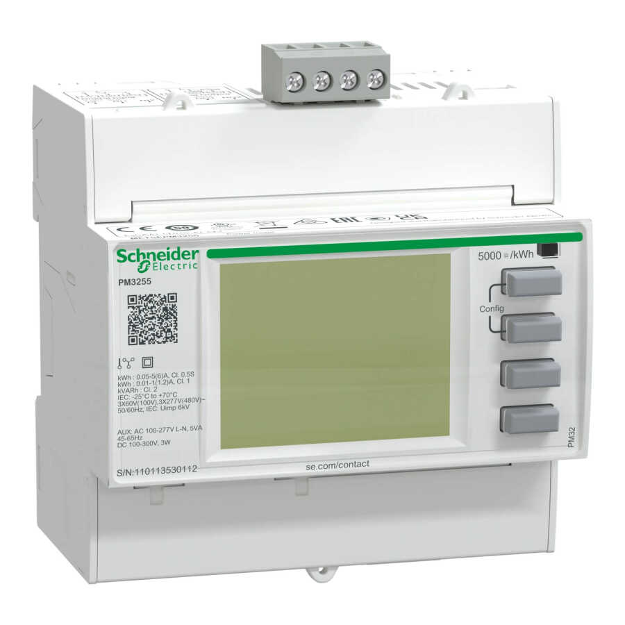 SCHNEIDER METSEPM3255 RS485 2 DİJİTAL GİRİŞ/ 2 DİJİTAL ÇIKIŞ GÜÇ ÖLÇER