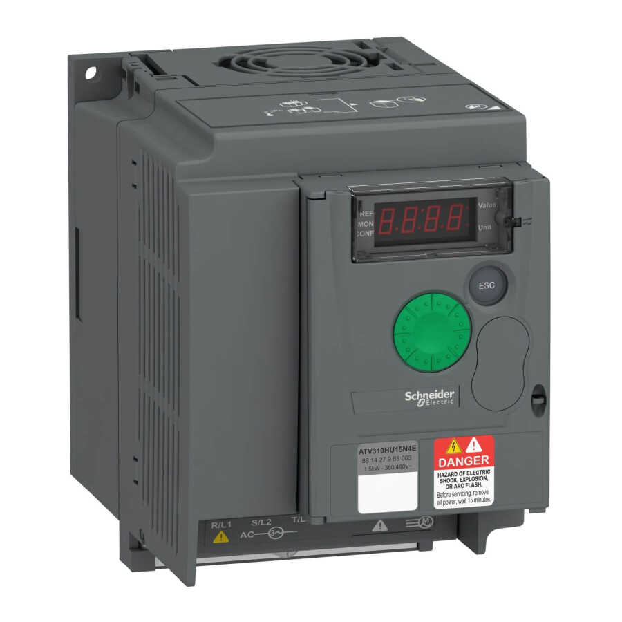 SCHNEIDER ATV310HU15N4E 1.5 kW TRİFAZE HIZ KONTROL CİHAZI