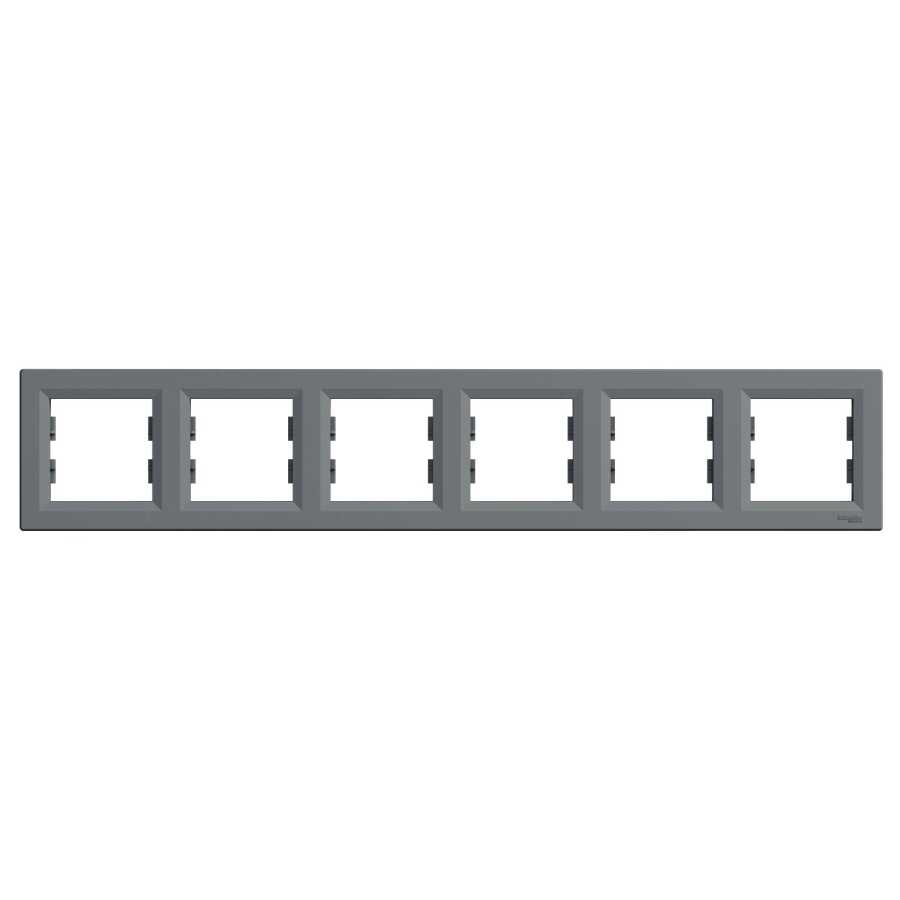 [EPH5800662] SCHNEIDER EPH5800662 ASFORA ALTILI ÇERÇEVE YATAY ÇELİK