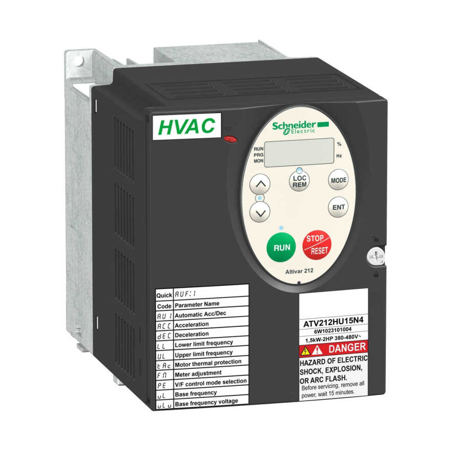 SCHNEIDER ATV212HU22N4 ATV212HU22N4 2,2 kW TRİFAZE H.KONTROL