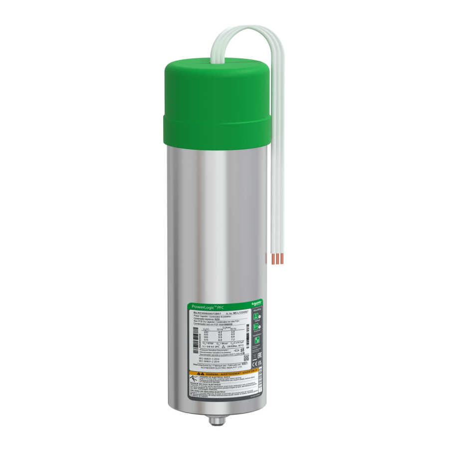 SCHNEIDER BLRCH075A090B44 VarPlus Can HDuty 440V 7,5/9kVAR 50/60Hz KONDANSATÖR