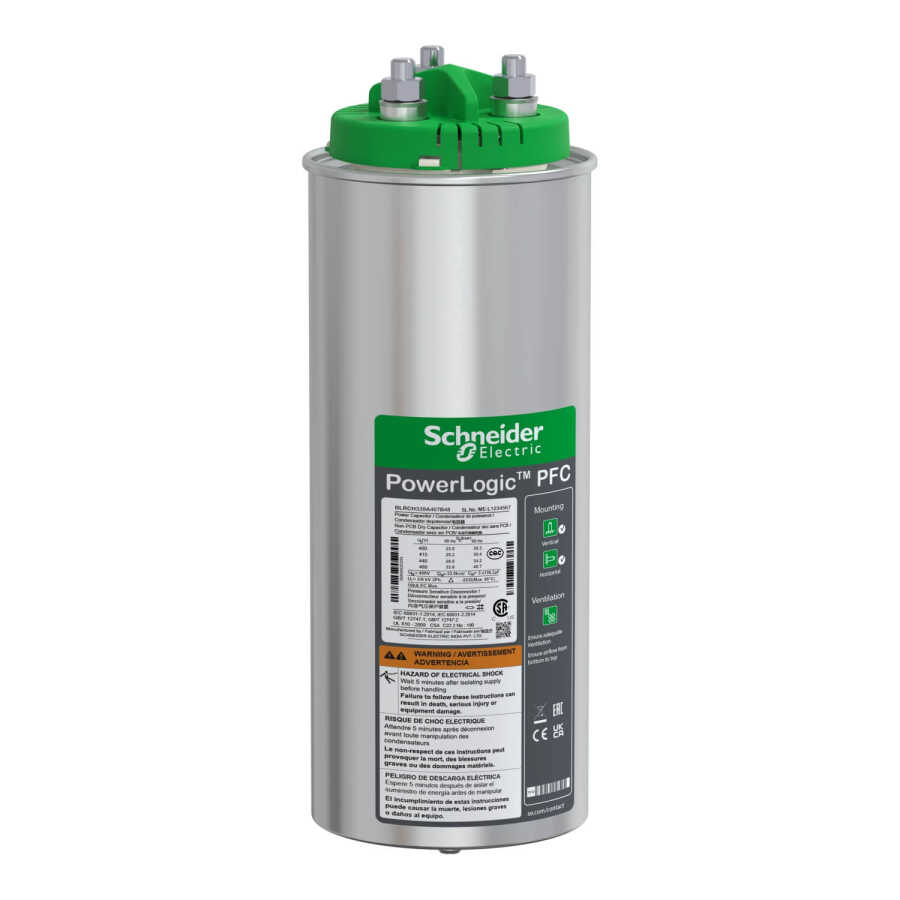 SCHNEIDER BLRCH400A480B44 VarPlus Can HDuty 440V 40/48kVAR 50/60Hz KONDANSATÖR