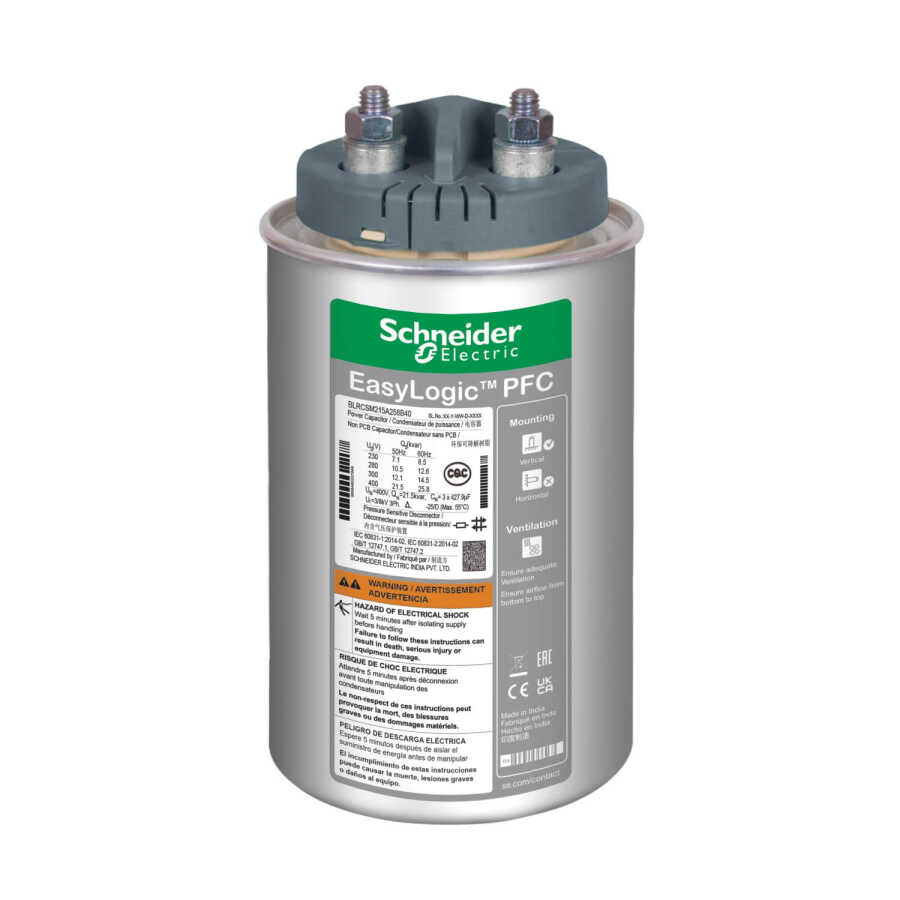 SCHNEIDER BLRCSM225A270B40 VarPlus Can HDuty 400V 22,5/27kVAR 50/60Hz KONDANSATÖR