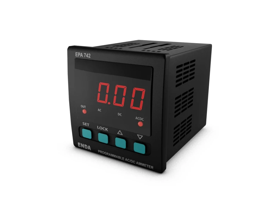 [EPA742-UV] ENDA EPA742-UV 72X72 90-250 VAC AC/DC AMPERMETRE