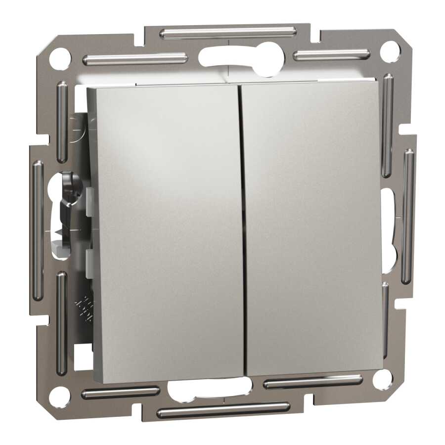 [EPH0300169] SCHNEIDER EPH0300169 ASFORA ÇERÇEVESİZ 1 KUTUP 2 DEVRELİ BRONZ KOMÜTATÖR