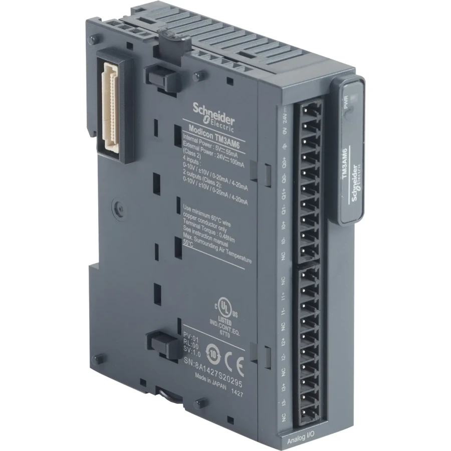 [TM3AM6] SCHNEIDER TM3AM6 TM3-4 MODÜL ANALOG ÇIKIŞ 2 ANALOG GİRİŞ