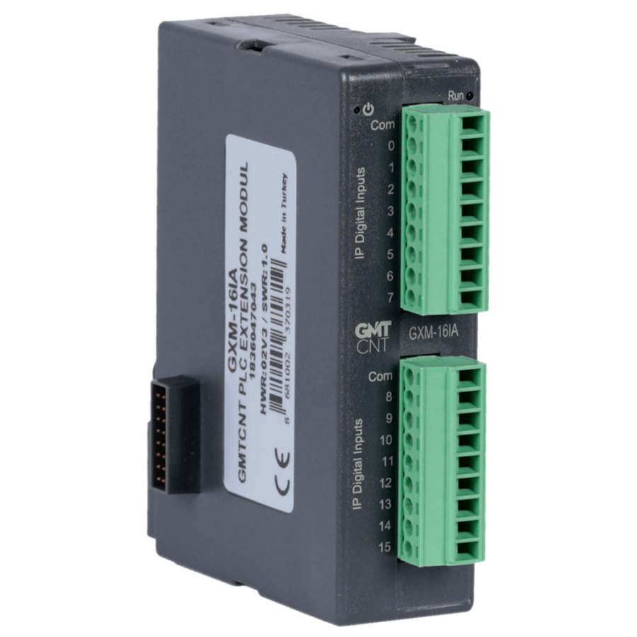[GXM-16IA] GMT GXM-16IA 16 KANAL 24VDC PLC GENİŞLEME MODÜLÜ