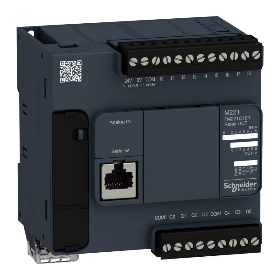 [TM221C16R] SCHNEIDER TM221C16R PLC M221-16G/Ç RÖLE