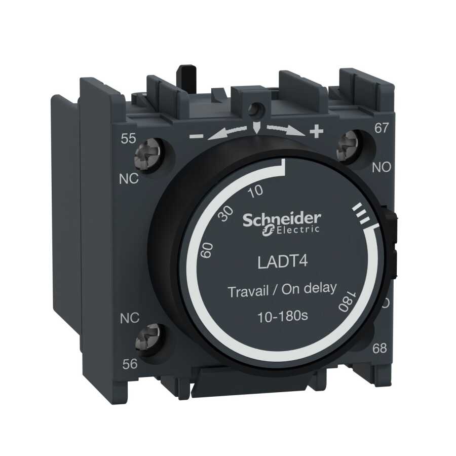 [LADT4] SCHNEIDER LADT4 LADT4 10-180 s ÇEK.GECİKMELİ ZAMAN RÖLESİ