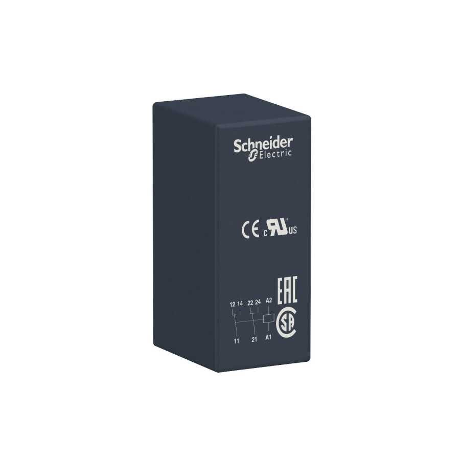 [RSB2A080BD] SCHNEIDER RSB2A080BD 2 KUTUP 8A 24VDC 8 BACAK ARABİRİM RÖLE