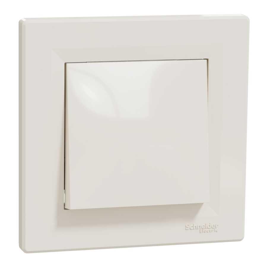 [EPH0500123] SCHNEIDER EPH0500123 ASFORA KREM ÇERÇEVELİ VİDASIZ DEVİATÖR (PERMÜTATÖR)
