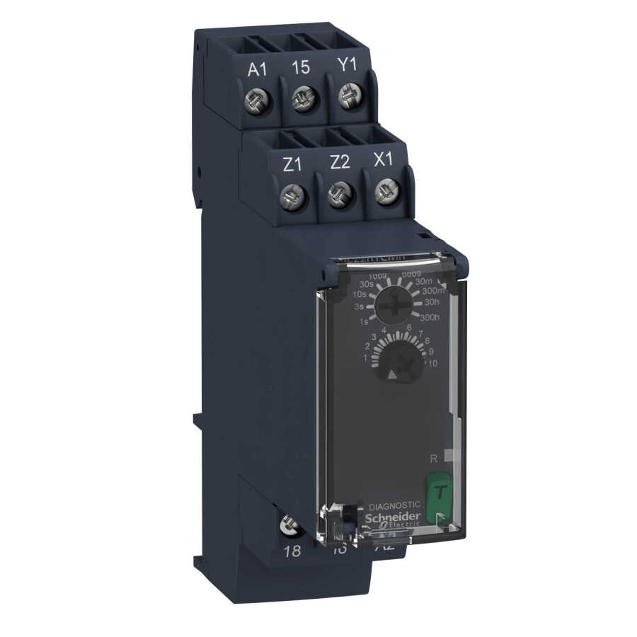 [RE22R1CMR] SCHNEIDER RE22R1CMR RE22R1CMR 24 240V ACTDC KAPAT. GECİK. ZAMAN RÖLESİ
