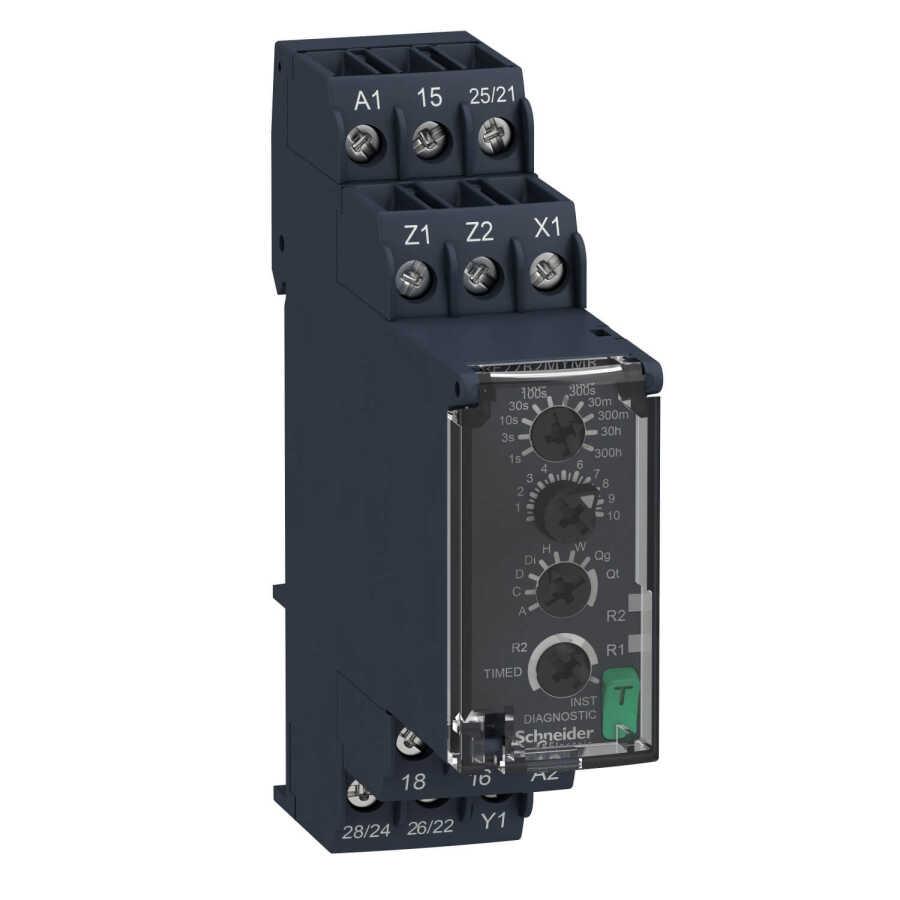 SCHNEIDER RE22R2MYMR RE22R2MYMR 24...240 VAC/DC ÇOK FONK.ZAMAN RÖLESİ