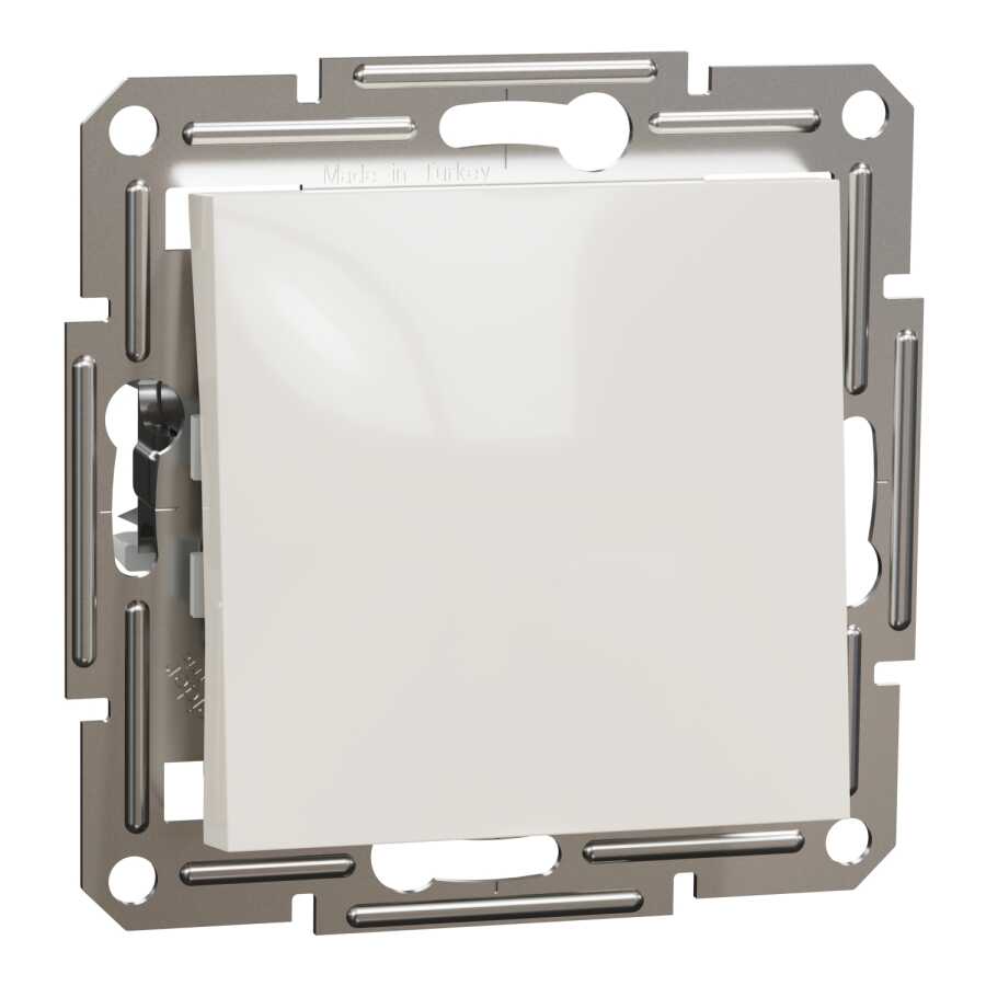 SCHNEIDER EPH0770123 ASFORA KREM ÇERÇEVESİZ LİHT ANAHTAR-BUTON PRİZ