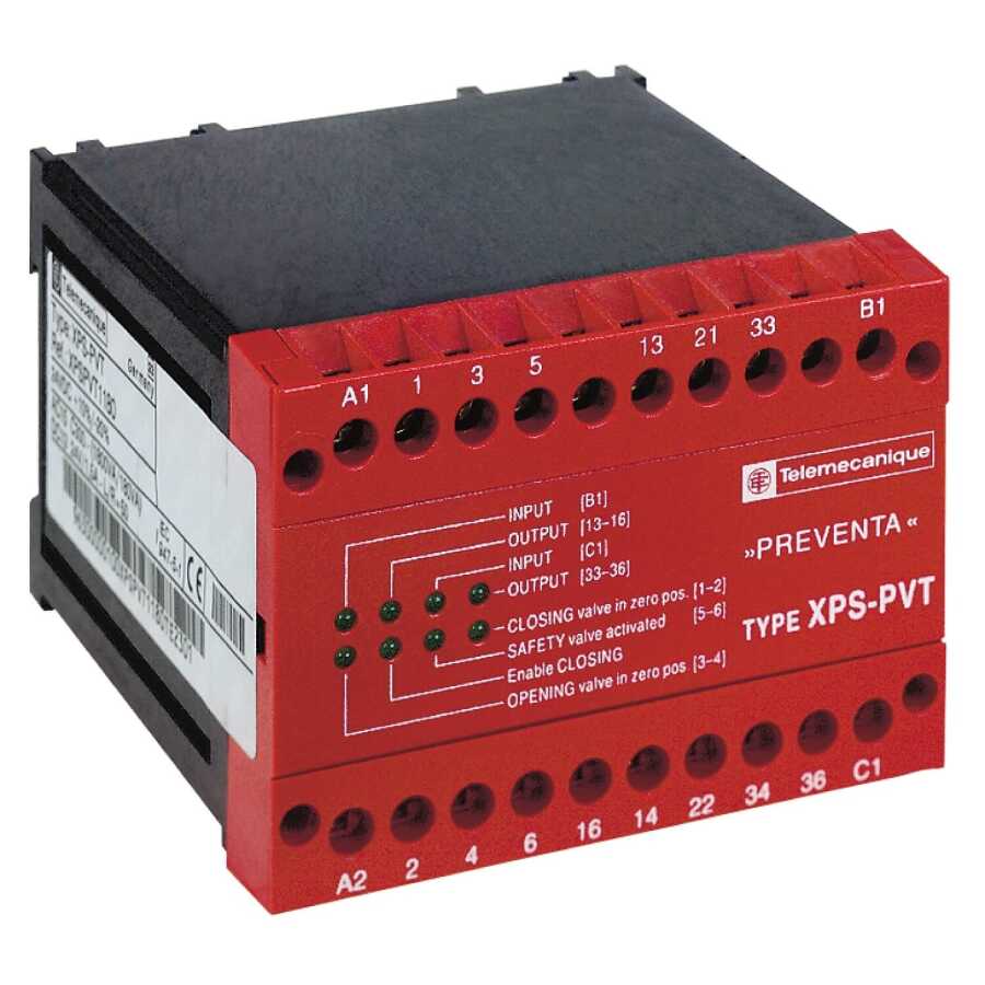 [XPSPVT1180] SCHNEIDER XPSPVT1180 XPSPVT1180 24VDC LİNEER PRESLERDE GÜV.MODÜLÜ