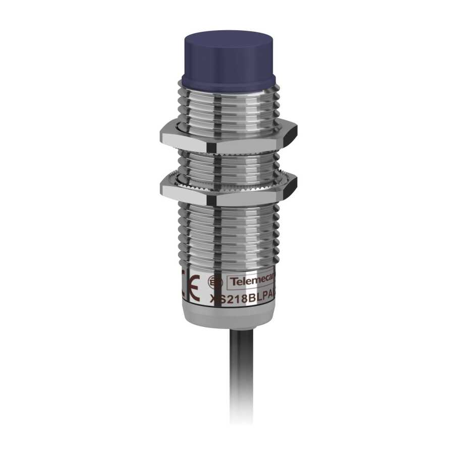[XS218BLPAL2] TELEMECANIQUE XS218BLPAL2 L53mm-Sn8mm 12/24VDC 2M KABLOLU M18 ENDÜKTİF SENSÖR